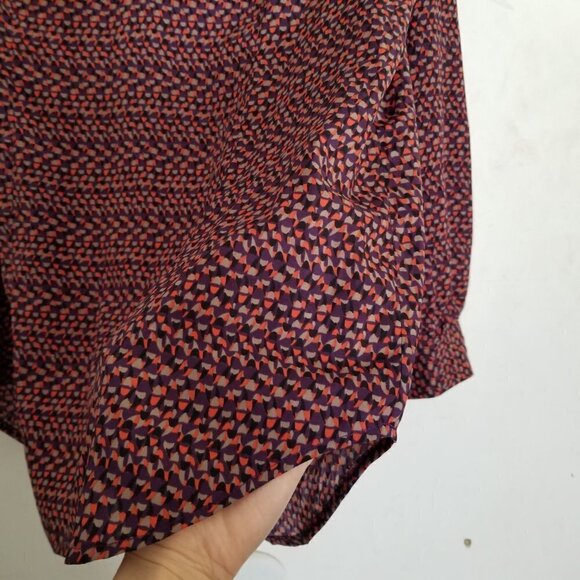 Collective Concepts Pea In The Pod Pattern Blouse - Picture 5 of 10